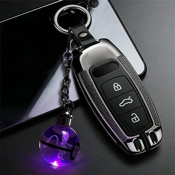 COPY - 3D Pokemon Blastoise Crystal Pokeball Key Chain LED Light Keychain Penda… - Picture 8 of 11